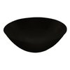 Smarty Had A Party 100 oz Solid Black Organic Round Disposable Plastic Bowls 24 Bowls, 24PK 9310B-CASE